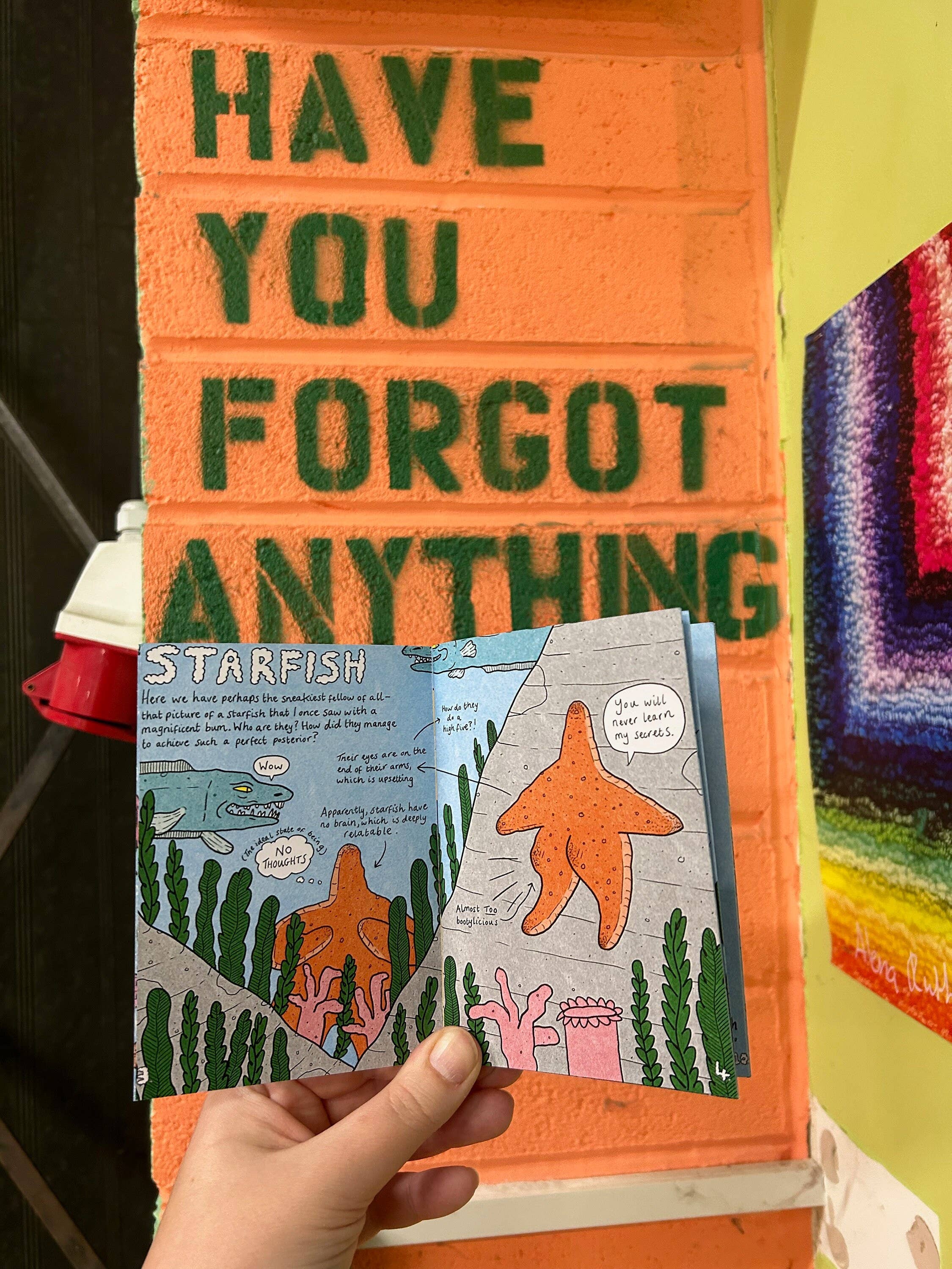 2B Or Not 2B - Wholesale Comic Book - Suspicious Fish Sazzsquatch Undersea Comic Zine A63