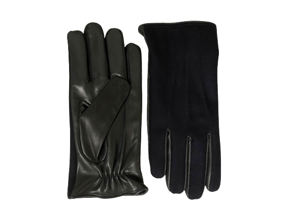 Hommard - Wholesale Gloves - Men's - Grey Nappa Leather Gloves with Wool3