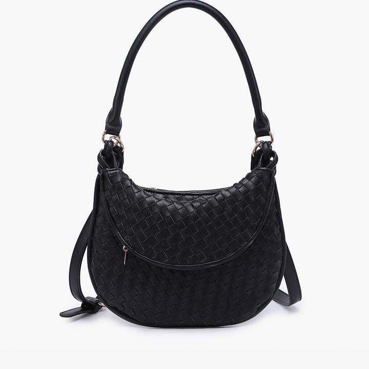 Jen & Co. - Wholesale Crossbody Bag - Women's - M2686 Kaylor Woven Crossbody w/ Pouch