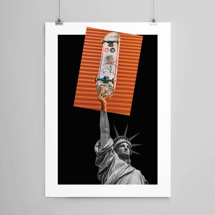 Skate of Mind © Print per la vendita all'ingrosso da parte di Independent Republic