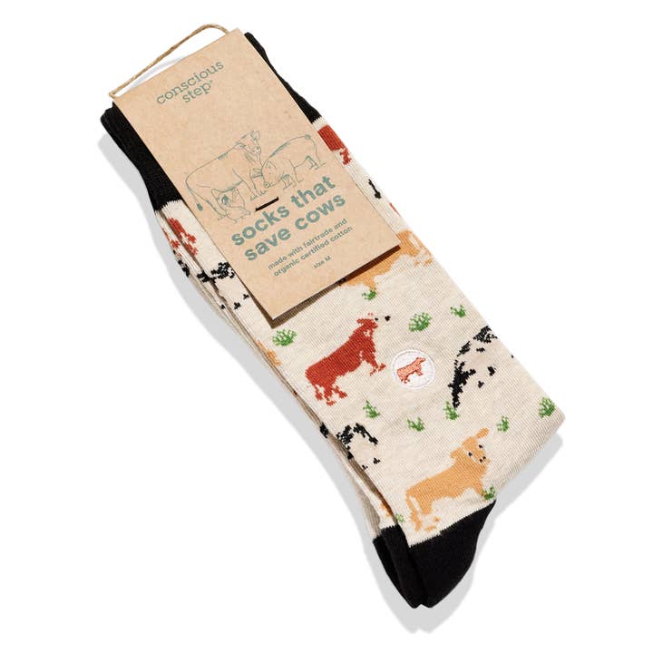 Conscious Step - Wholesale Socks - Unisex - Socks that Save Cows