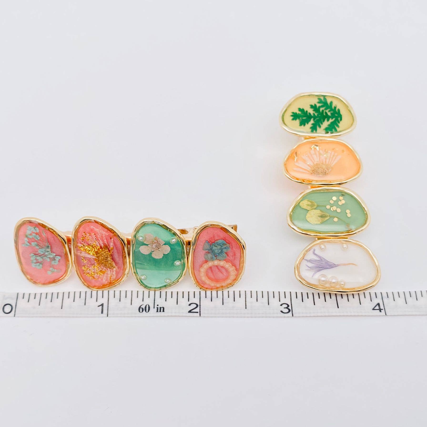 Mio Queena – Engroshandel Hårspænde - Dame – Ægte tørrede blomster hårclips - Mio Queena4