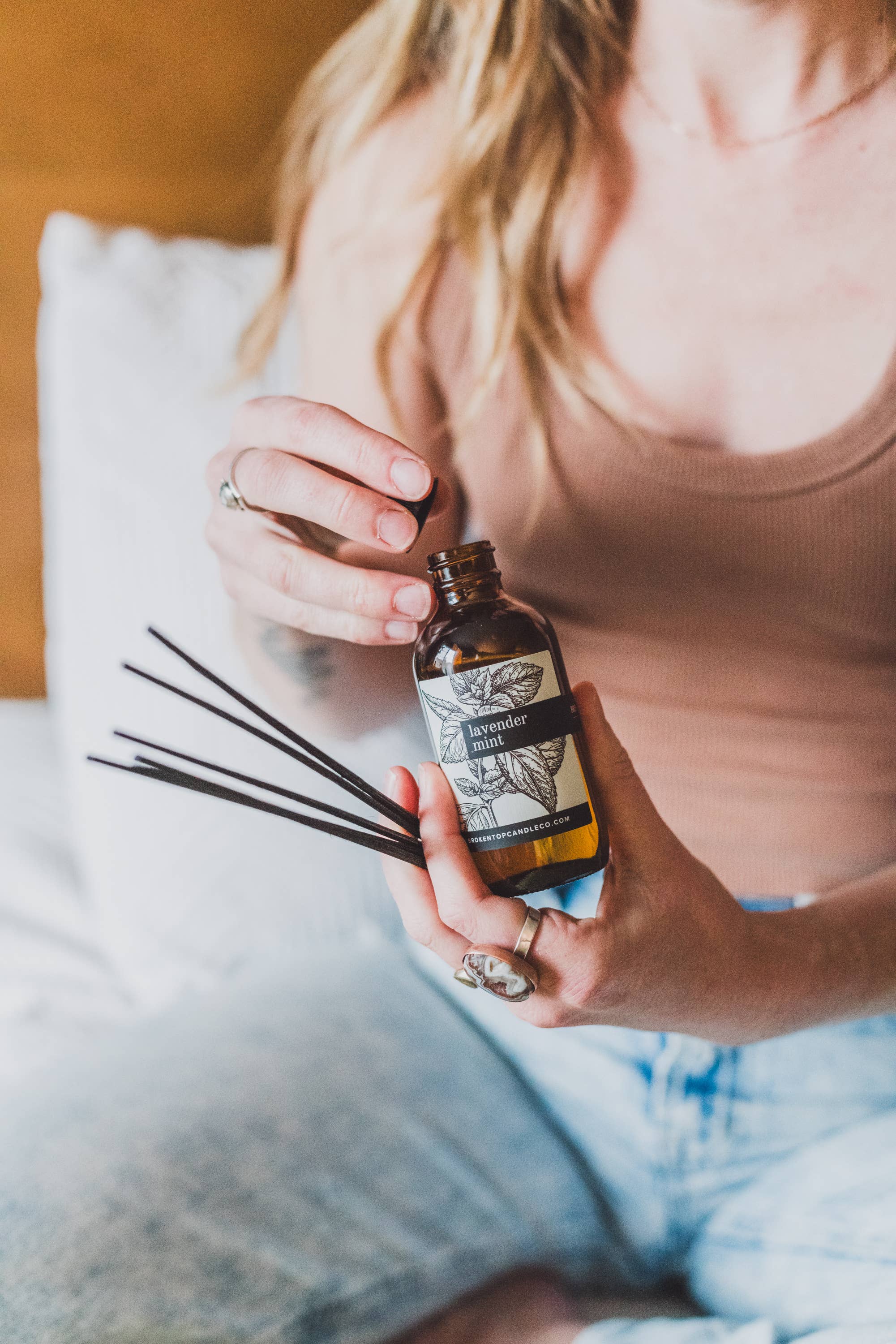 Broken Top Brands - Wholesale Reed Diffuser - Lavender Mint Reed Diffuser3