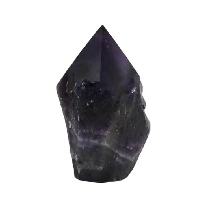 Quasar Gems USA - Wholesale Spiritual Stone/Crystal - Dark Amethyst Polished Top Points Per Pcs1