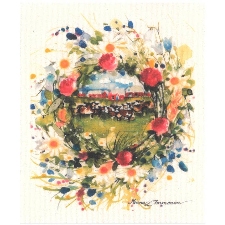 Geschirrtuch „Landleben im Sommer“ für den Großhandel von More Joy Home