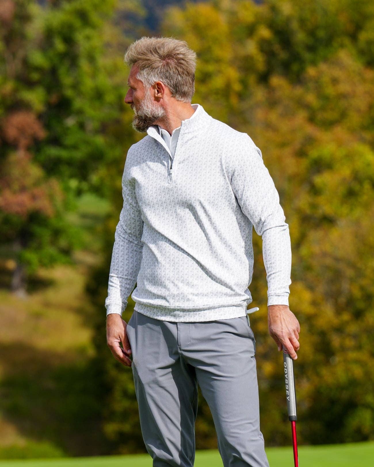 USA Palm - Wholesale Sweatshirt - Unisex - Cloud 1/4 Zip91