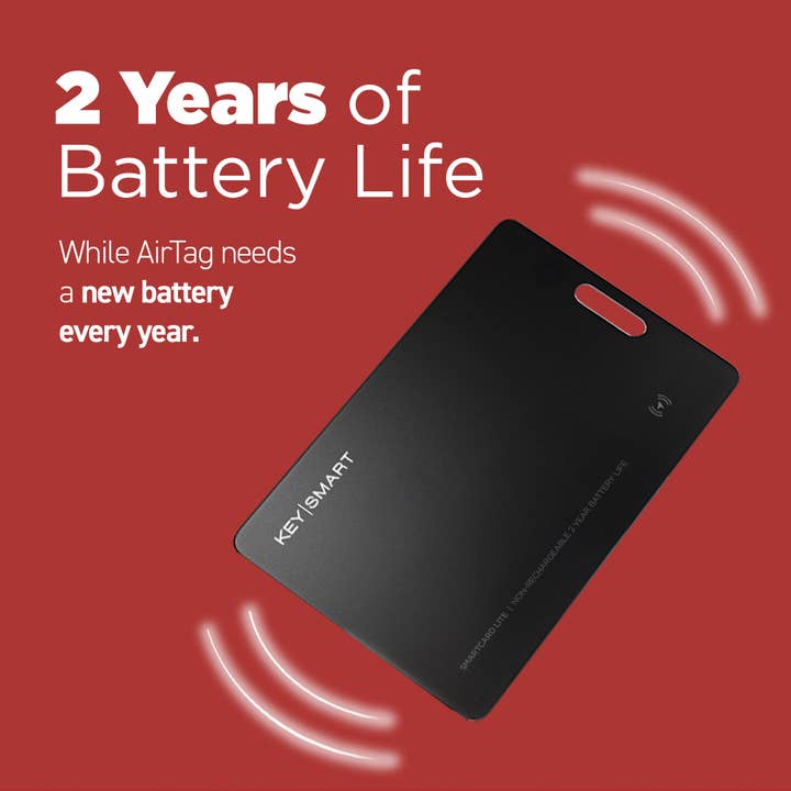 KeySmart / STATIK - Wholesale Card Holder - Unisex - KeySmart® SmartCard Lite | Works With Apple Find My App1