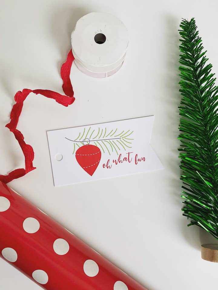 Oh Qu'est-ce que l'étiquette cadeau amusante pour la vente par Happiernotes