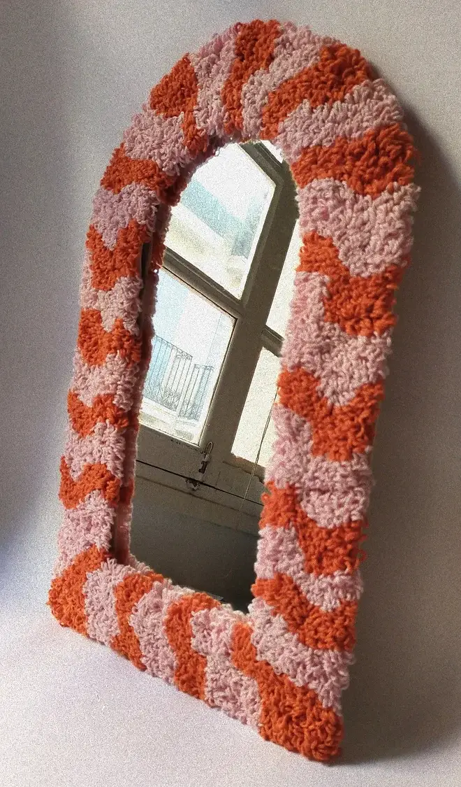 Môtchút Studio - Venta al por mayor Espejos de pared - Espejo fluffy 50 x 30 cm3