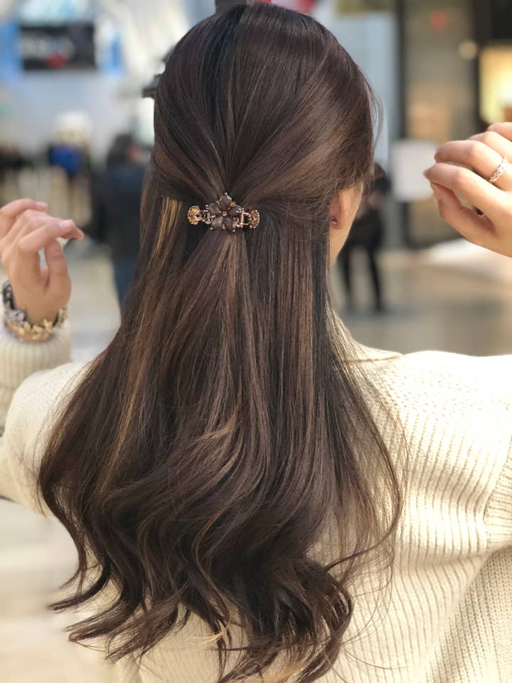 Bella Large size Ponytail Jaw Clip for wholesale by Elsa-Hair