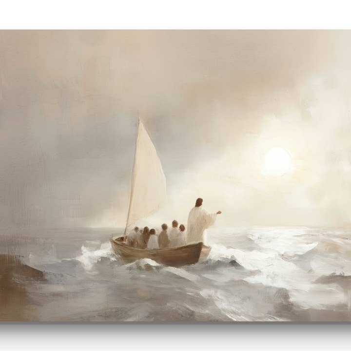 Great Thou Art - Wholesale Art Print - Jesus Calms The Storm - Print