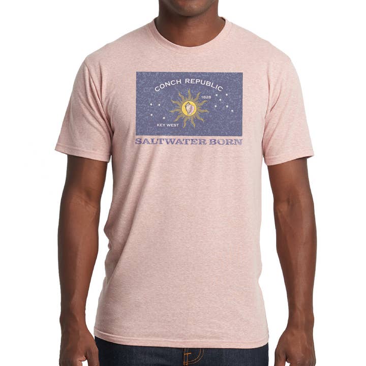 Conch Republic Soft T-shirt voor wholesale door Saltwater Born
