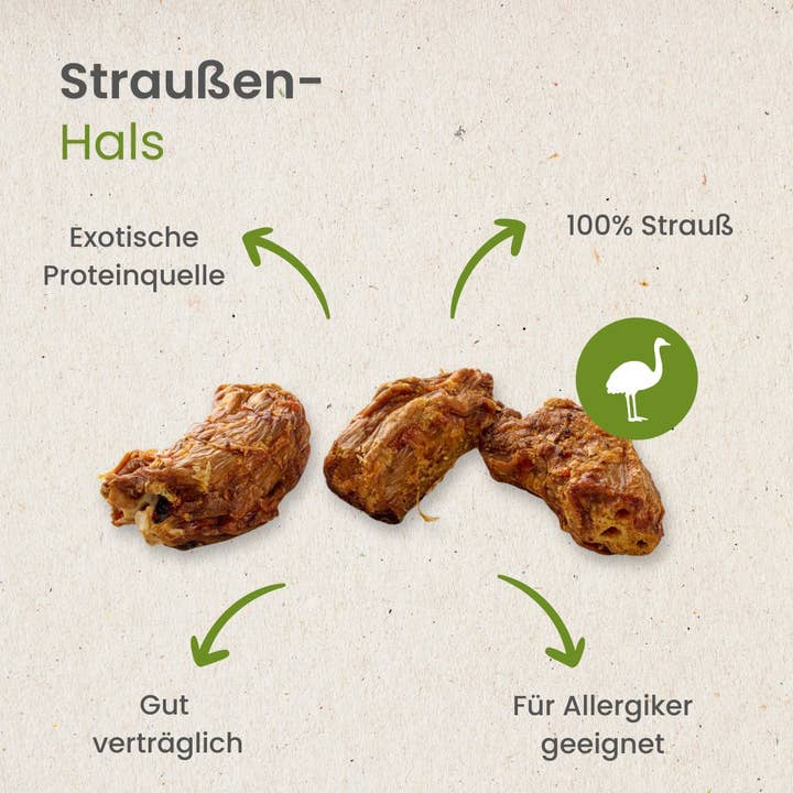 Kauartikel.com GmbH - Wholesale Pet Bone/Rawhide - Dog - ostrich neck3