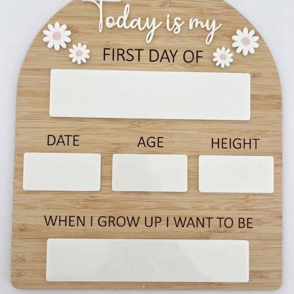 First day board daisy pattern for wholesale by Penny and Co Collections