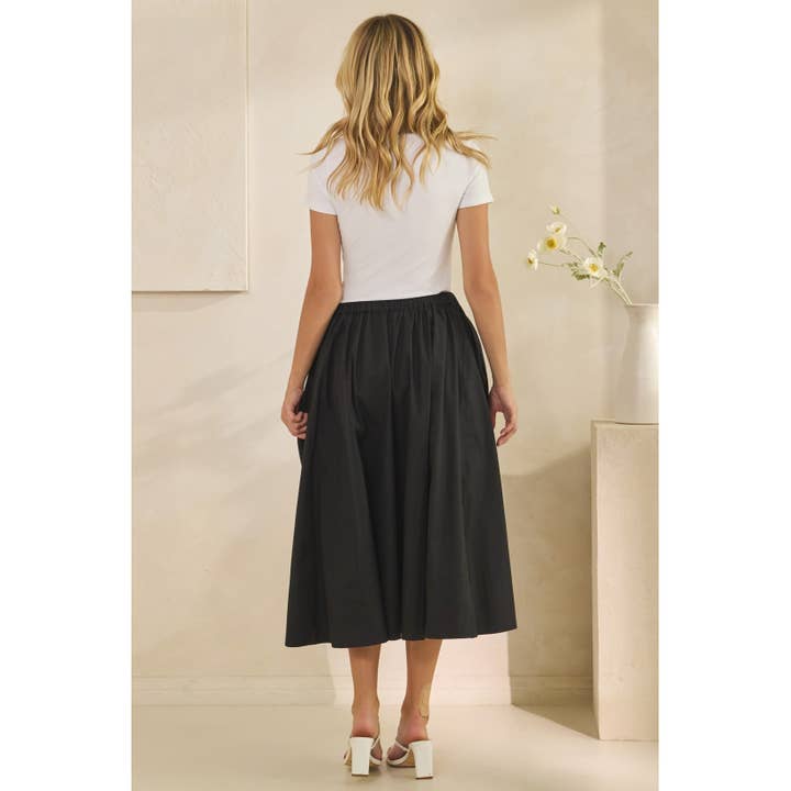 Veveret - Wholesale Skirt - Women's - Midi Pull on Skirt12