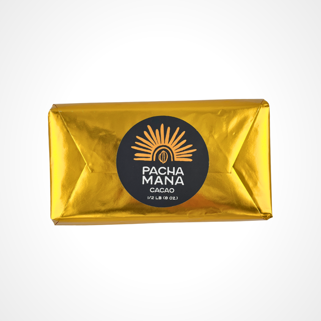 Pacha Mana Cacao – wholesale Hot cocoa mix/kit – Ceremonial Cacao Paste  (1/2 pound)1