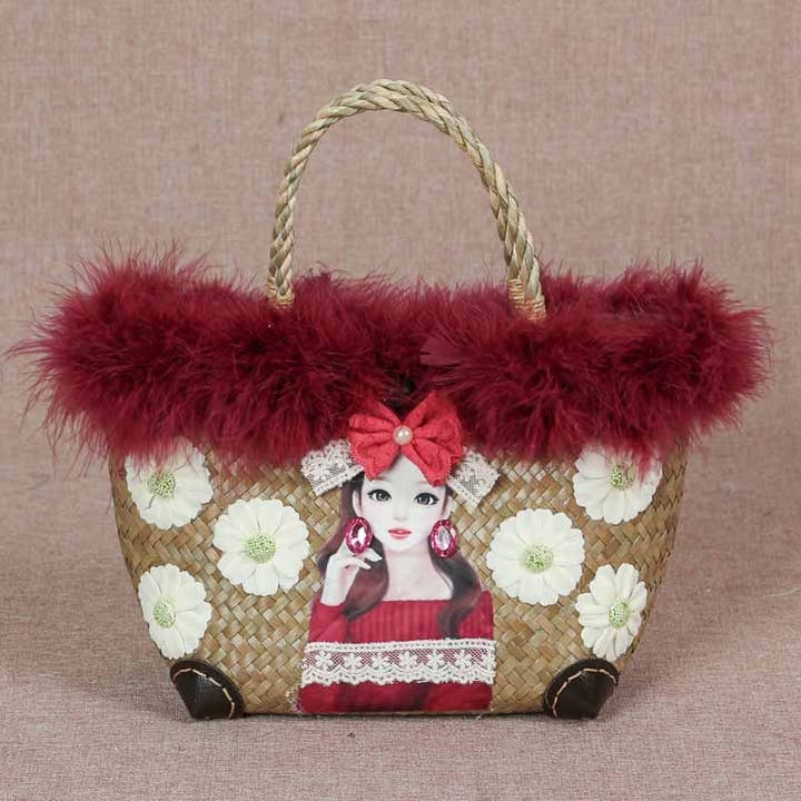 Lydia Fuffy Tote for wholesale by GIFT & ME