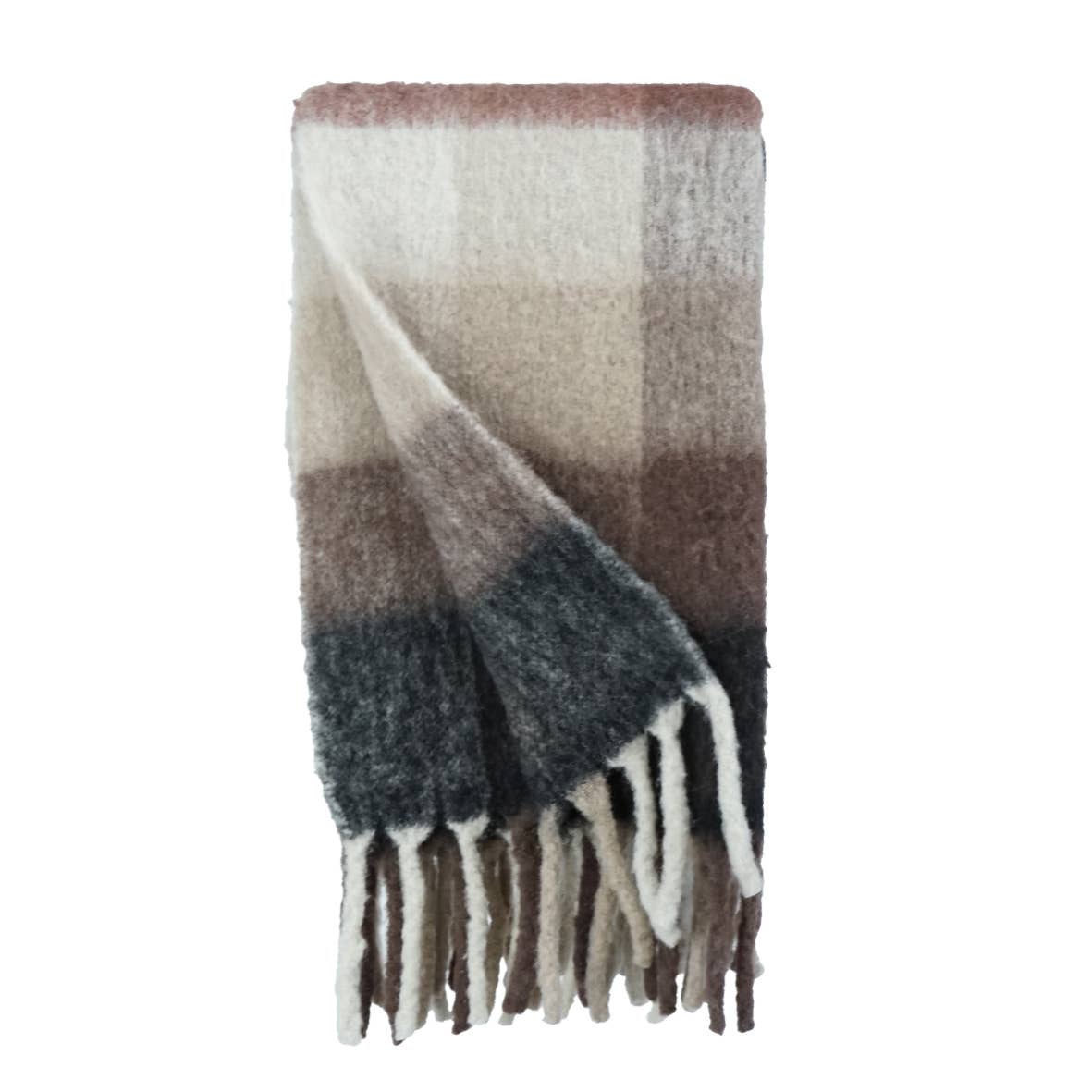 Maison Lilo - Wholesale Throw Blanket - Feroé wool plaid, very soft Scottish, very warm 130 x 170 cm2