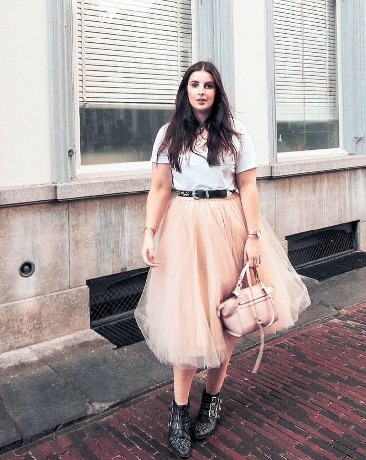 Sylvie Muller - Wholesale Skirt - Women's - Champagne Midi Tutu1