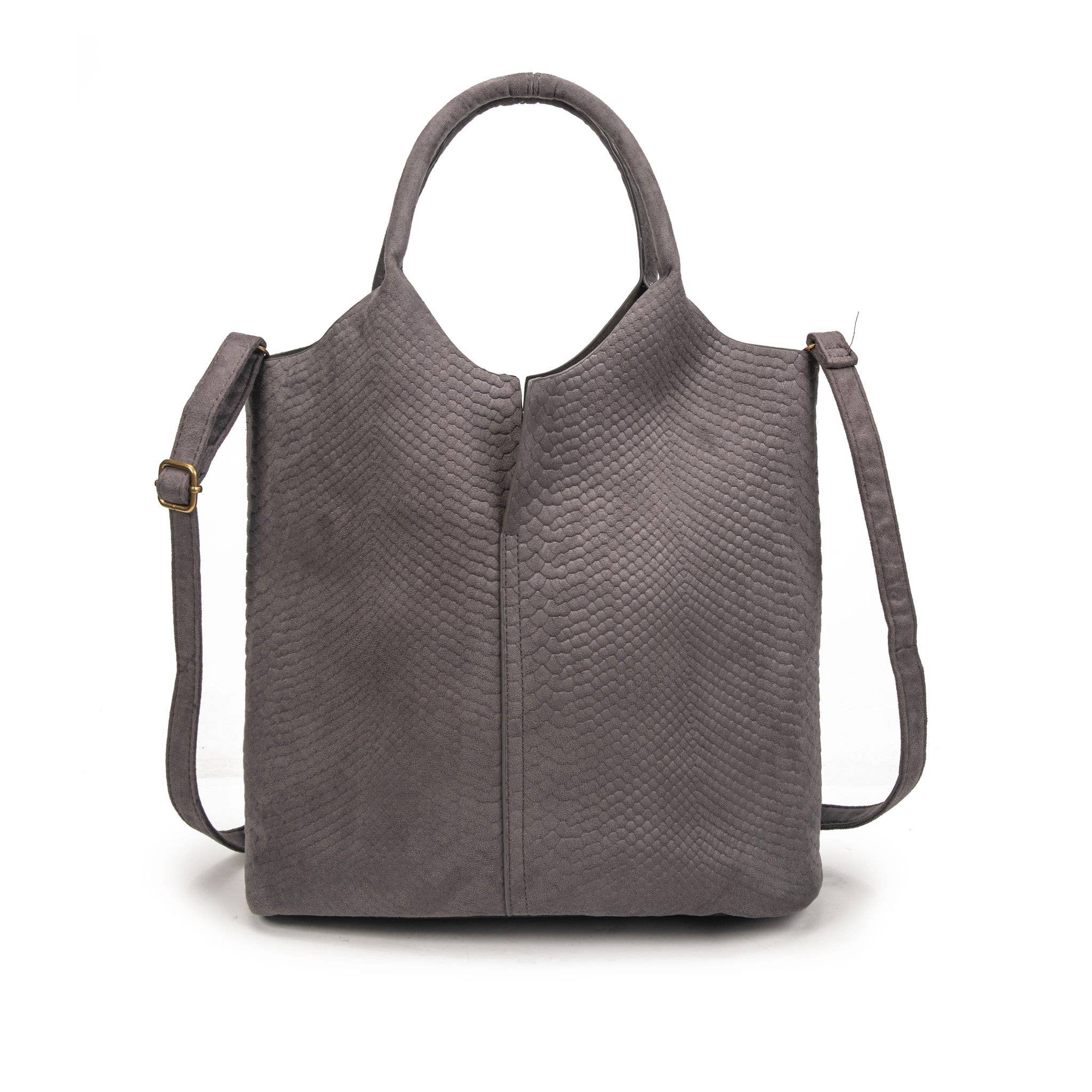 SWEET MAGIC SHOES & BAGS - Wholesale Top Handle Bag - Women's - FAUX LEATHER HANDLE HANDBAG1