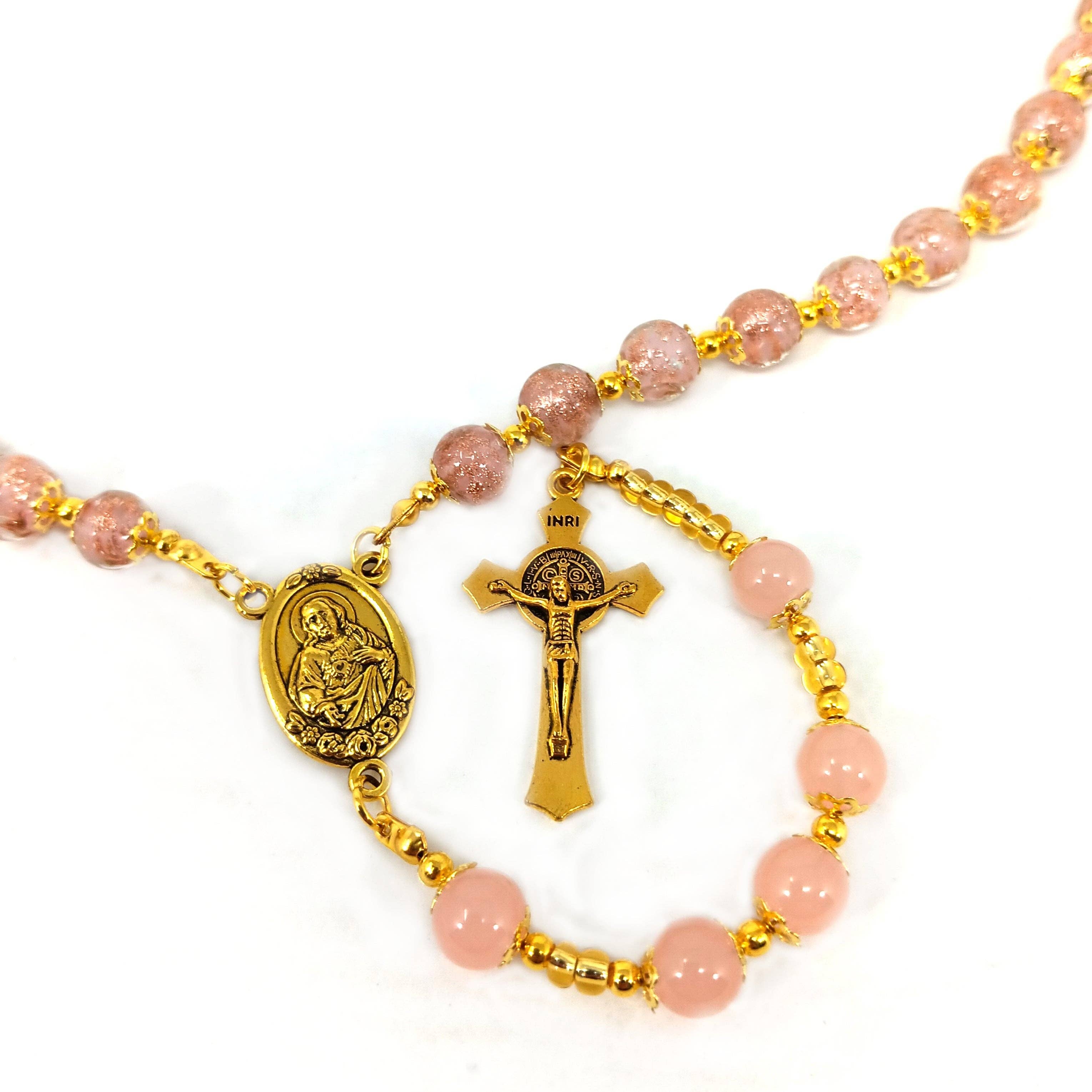 ALBATROS S.R.L. - Wholesale Beaded/Pearl Necklace - MURANO glass bead ROSARY fashion gift idea elegant jewelry11