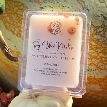 Pumpkin Caramel Crunch Wax Melts for wholesale by LumiByMari