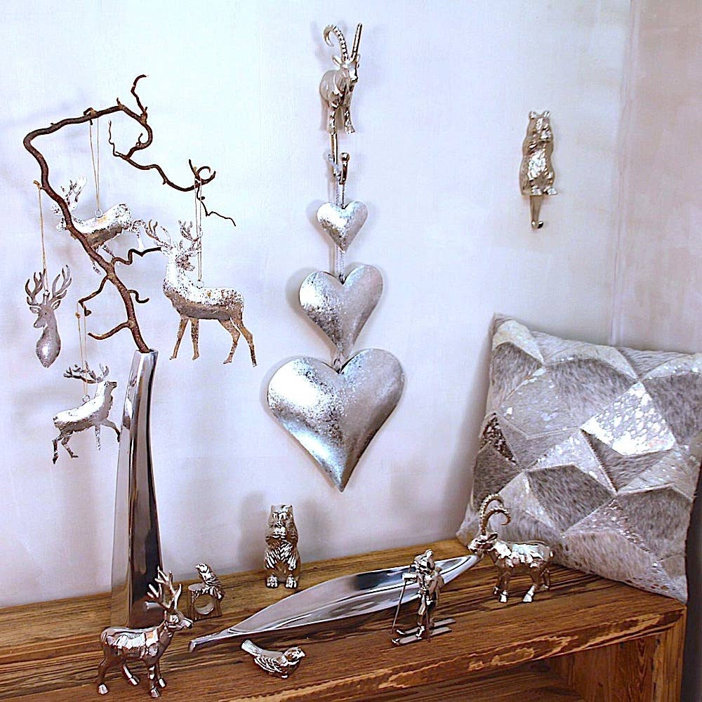 LES SCULPTEURS DU LAC - Wholesale Napkin Holder - Aluminum bird napkin ring3