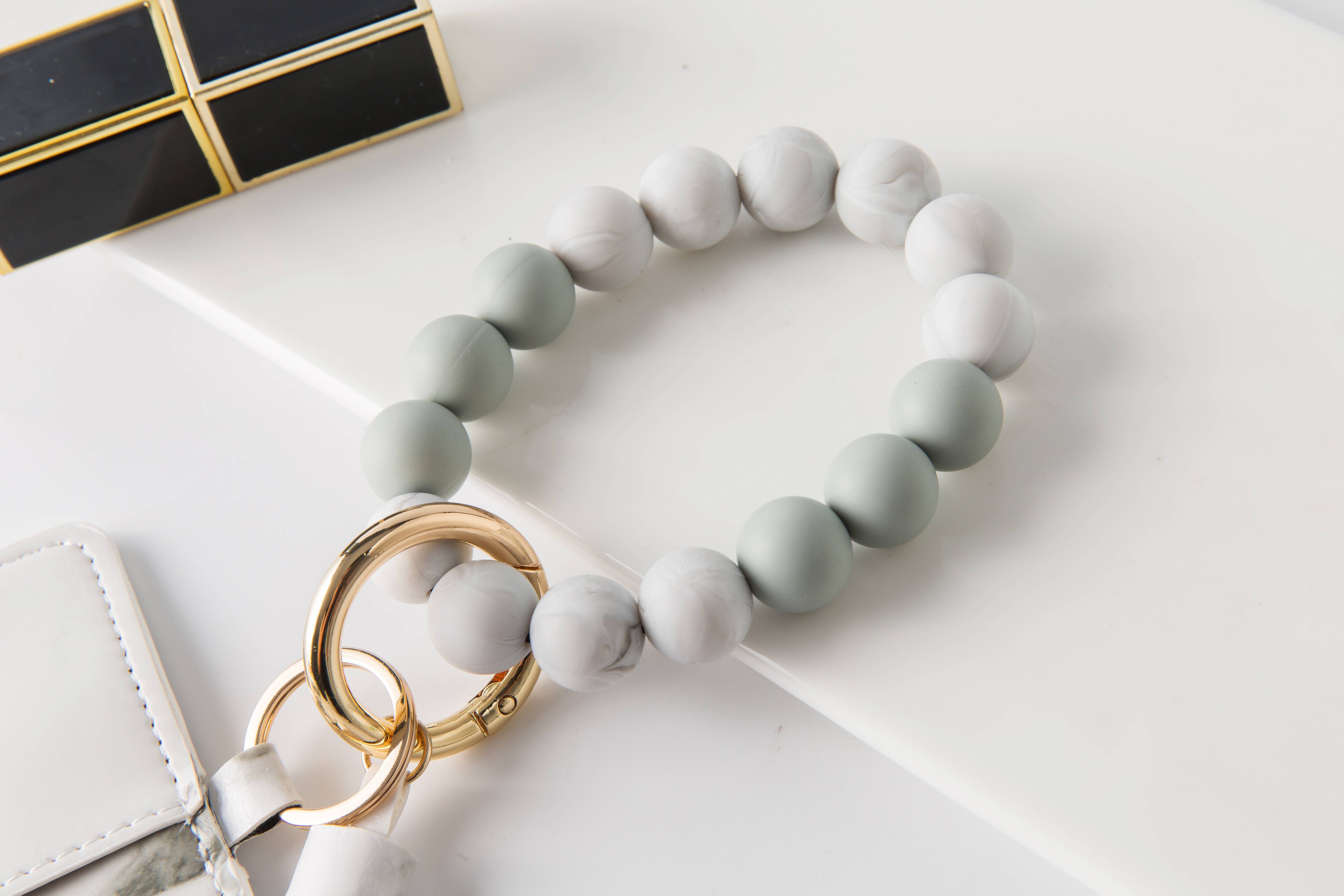 Sparkle Being - Vente Bracelets - Bracelet en silicone - Portefeuille, porte-clés, bracelet, porte-clés7