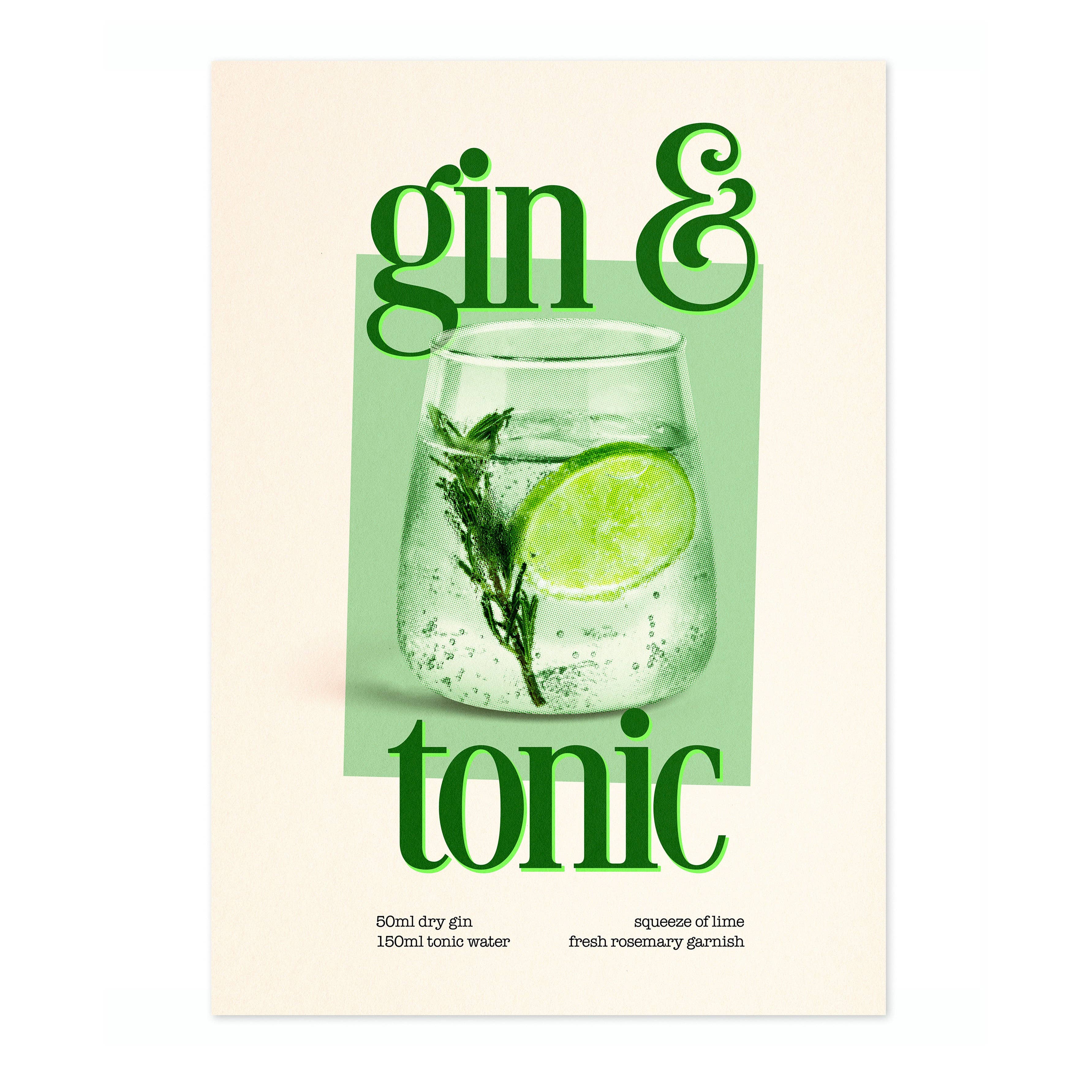 Animato – wholesale Art print – Gin & Tonic0