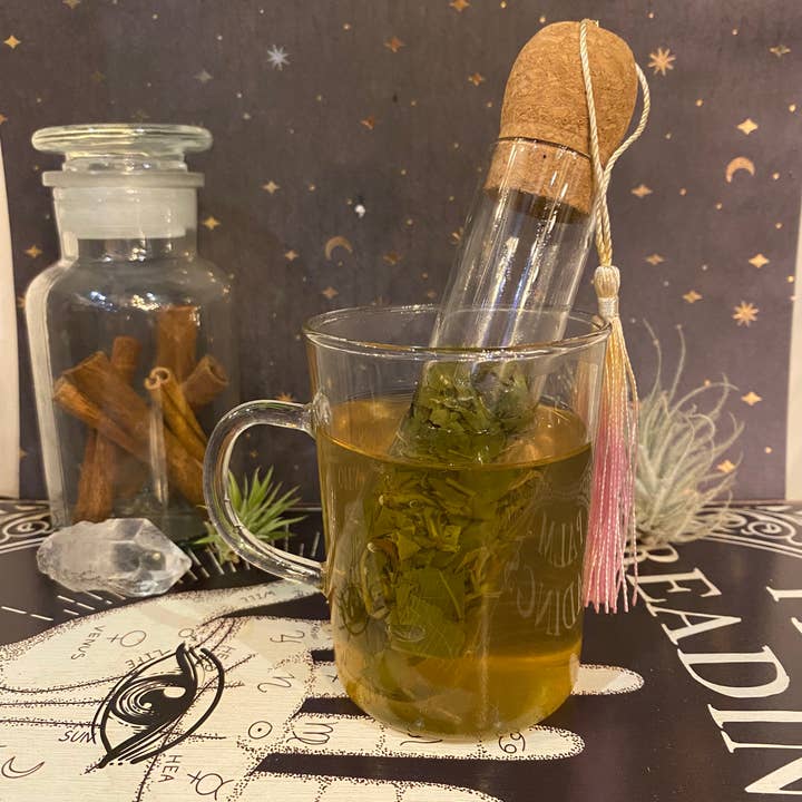 Teamancy - Vendita all'ingrosso Colini/infusori da tè - Palla da tè Glass Steeper - Riutilizzabile