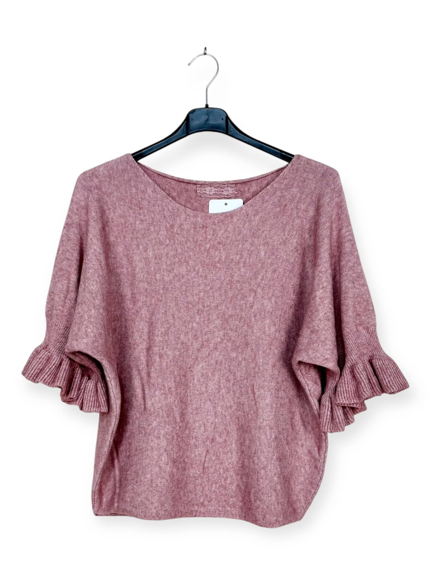 Lucky Nana – wholesale Pullovertröja - Dam – AH 99244 - Tröja med volangärm2