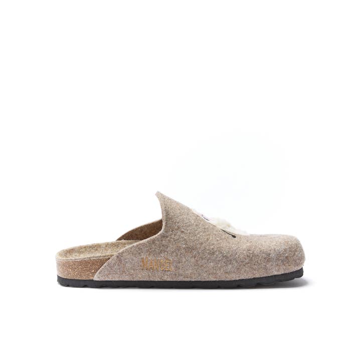 Mandél – wholesale Tofflor - Dam – Beige tofflor. Art. MI2136
