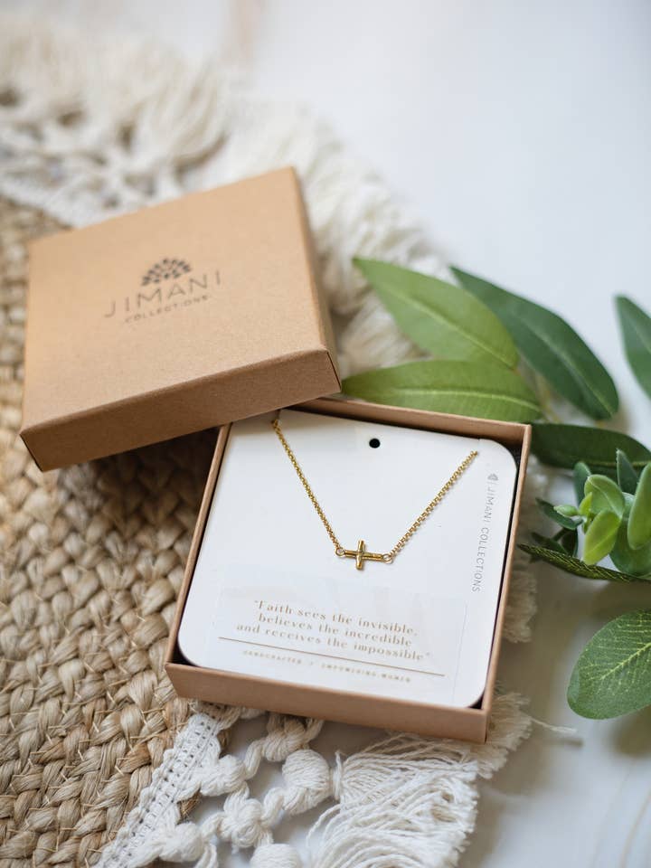'Faith' Necklace for wholesale by Jimani Collections