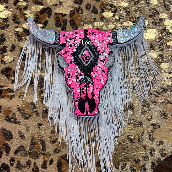 Cozy Leopard Boutique - Wholesale Car Freshener - Women's - Aztec Bull Car Freshie1