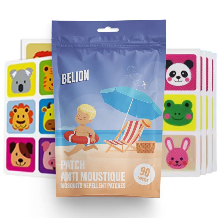 100% Natural Mosquito Repellent Patch - 90 Units for wholesale by LITTLE RITUEL SAS