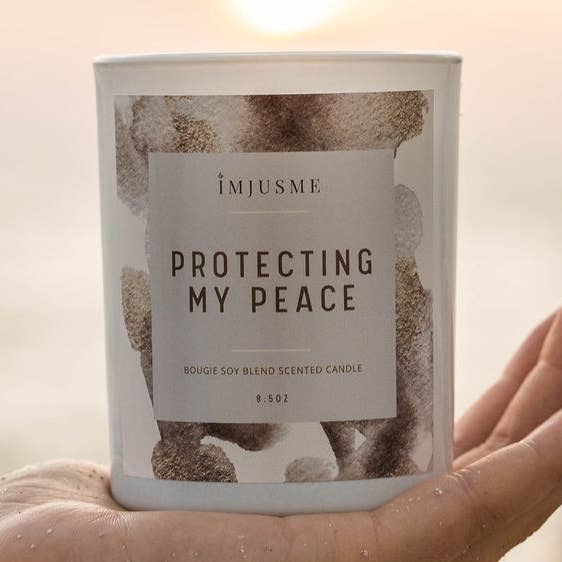 Imjusme101 - Wholesale Jar/Filled Candle - Protecting My Peace0