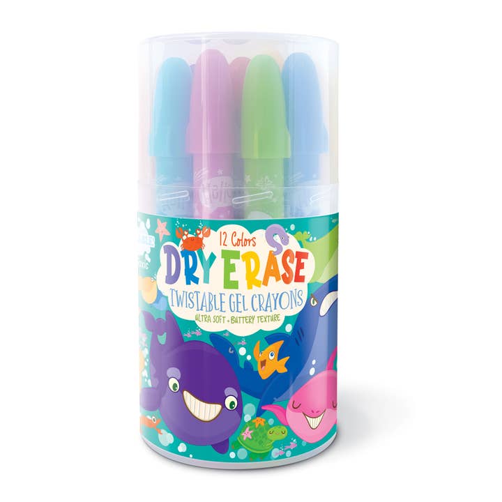 The Piggy Story - Wholesale Crayons - Kids & Baby - Dry Erase Twistable Gel Crayons for Kids | Under the Sea4