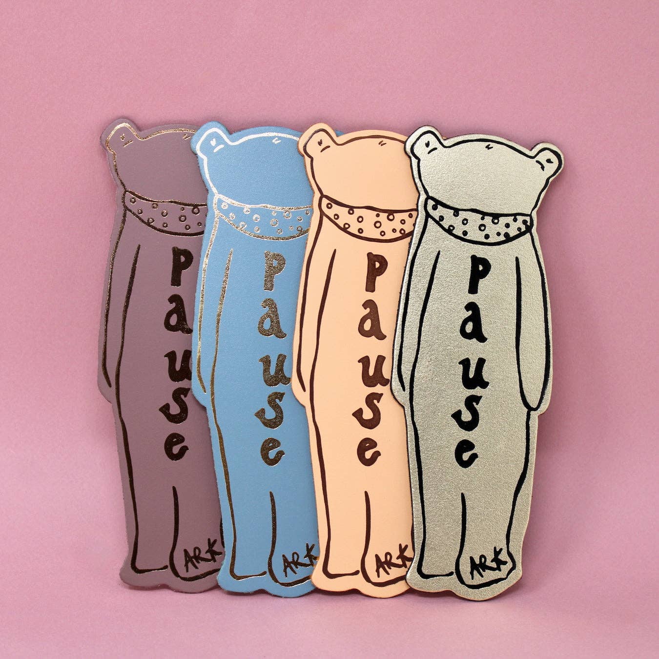 Ark Colour Design - Wholesale Bookmark - Bear Bookmark1