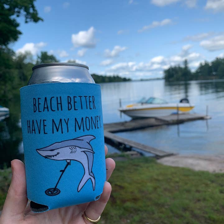 Moonlight Makers – wholesale Drink huggers & koozies – Beach Better Have My Money - Funny Koozies - Summer, Beach