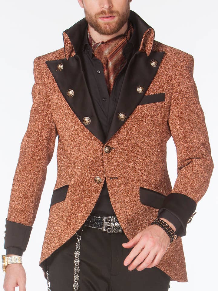 Balkavaj - Balkostym - Lord Roséguld - Halvlång Jacka för wholesale av Angelino