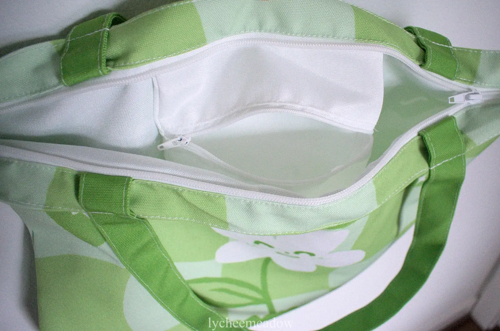 Lycheemeadow - Wholesale Tote Bag - Women's - I Am In Bloom Cloth Totebag w/ Inner Zipper Pouch4