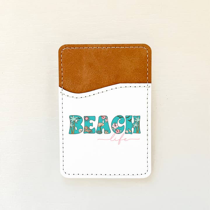 Olivia + Rose - Wholesale Card Holder - Women's - Vintage Beach Leather Card Holder (10 Options)6