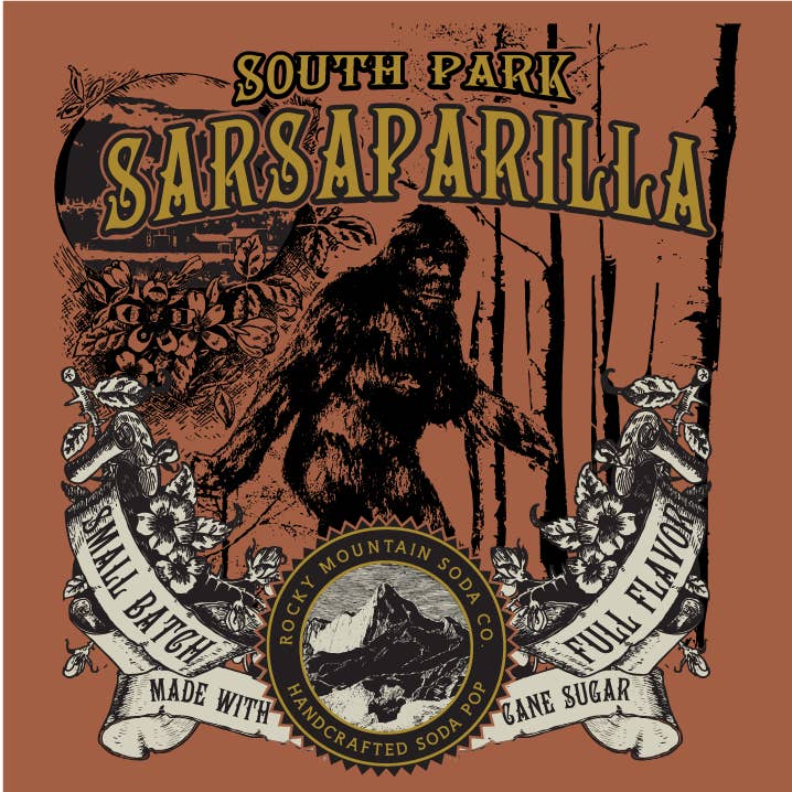 South Park Salsepareille (Bag-in-Box) pour la vente par Rocky Mountain Soda