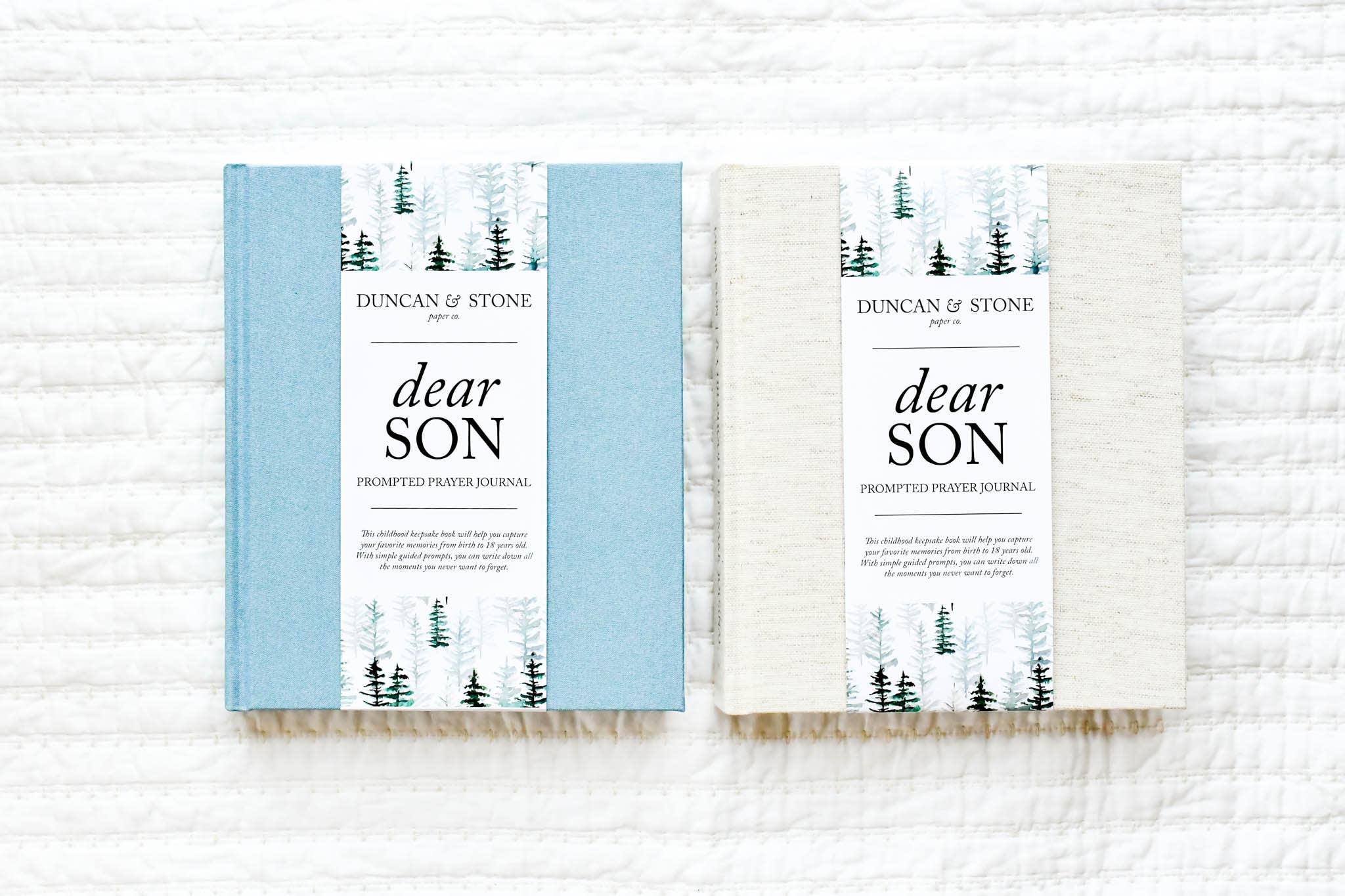Duncan & Stone Paper Co. - Wholesale Dagboek/agenda - Dear Son Herinneringsboek voor de Jeugd | Geschenk voor Moeder of Partner8