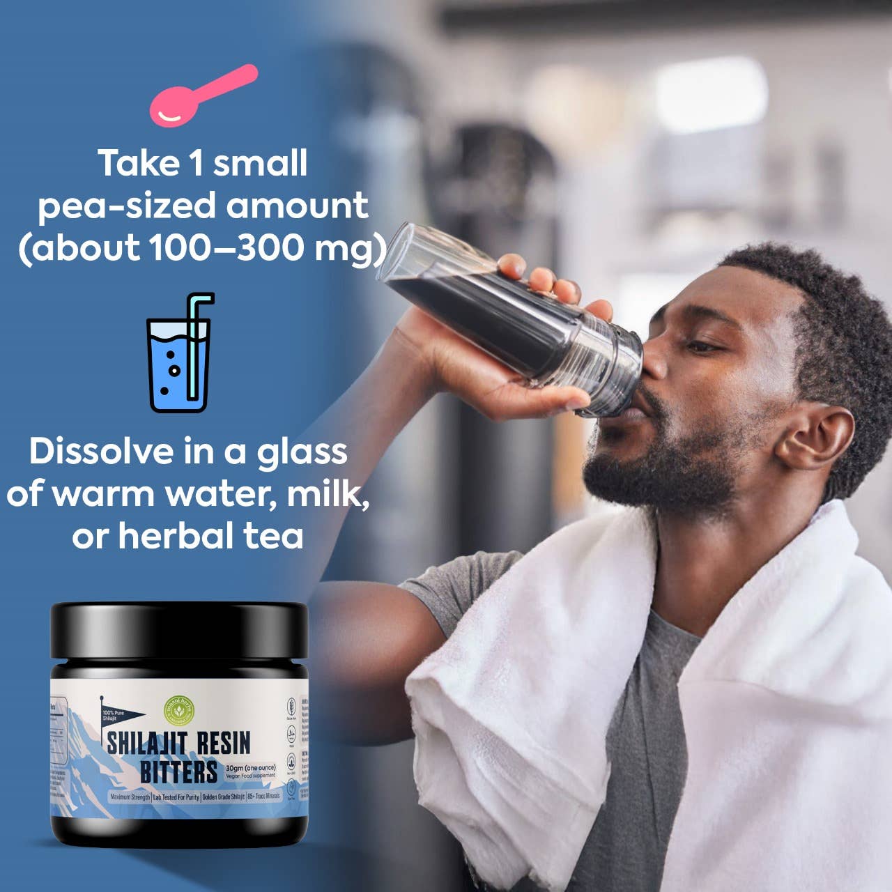 Yunani Herbs & essential Oils - Wholesale Voedingssupplement/vitamine - Shilajit hars 30 g3