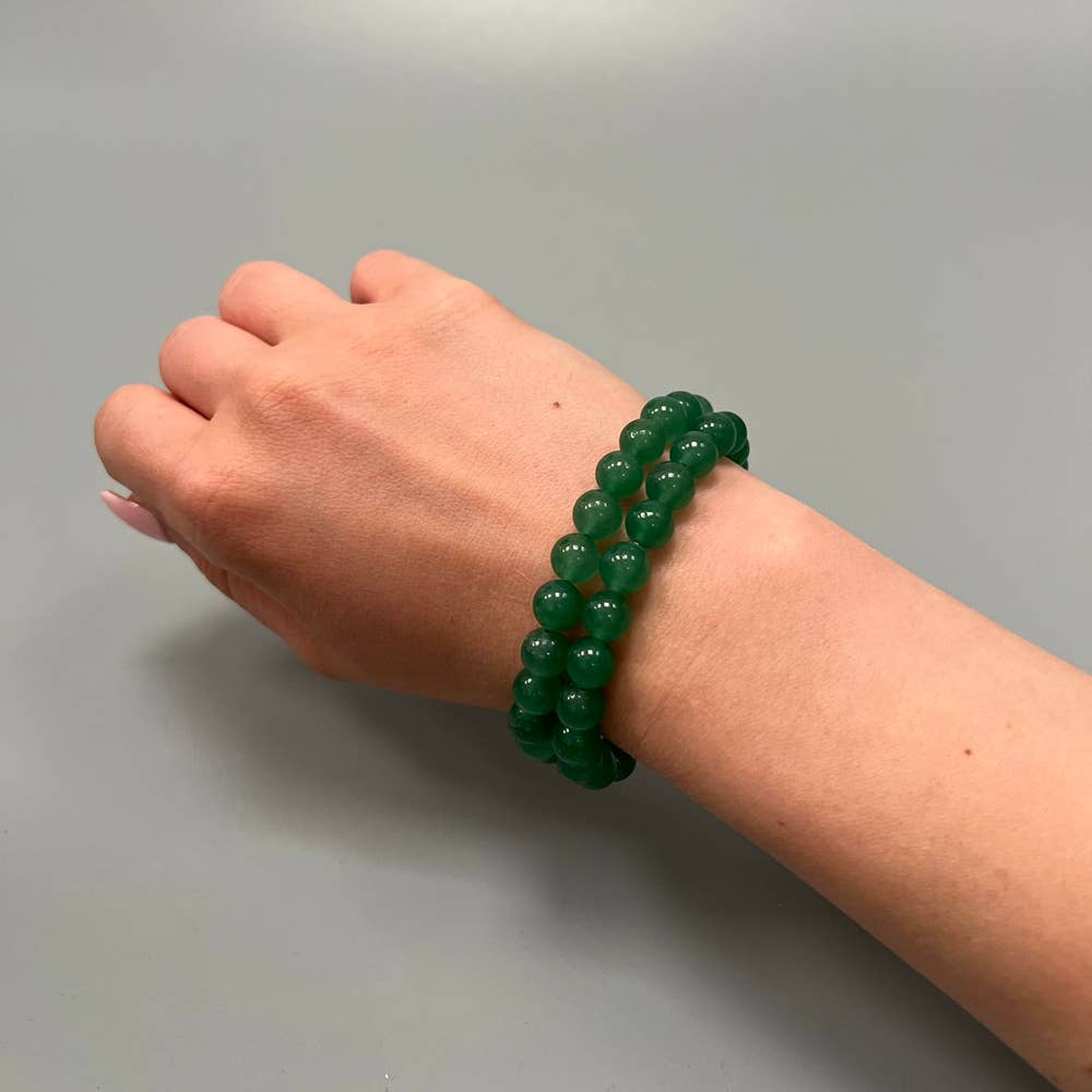 VIE - Venta al por mayor Pulsera de cuentas - Pulsera de cristal de 8 mm15