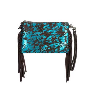 Hair on Hide Box Bag Laredo Side Accents and Strap