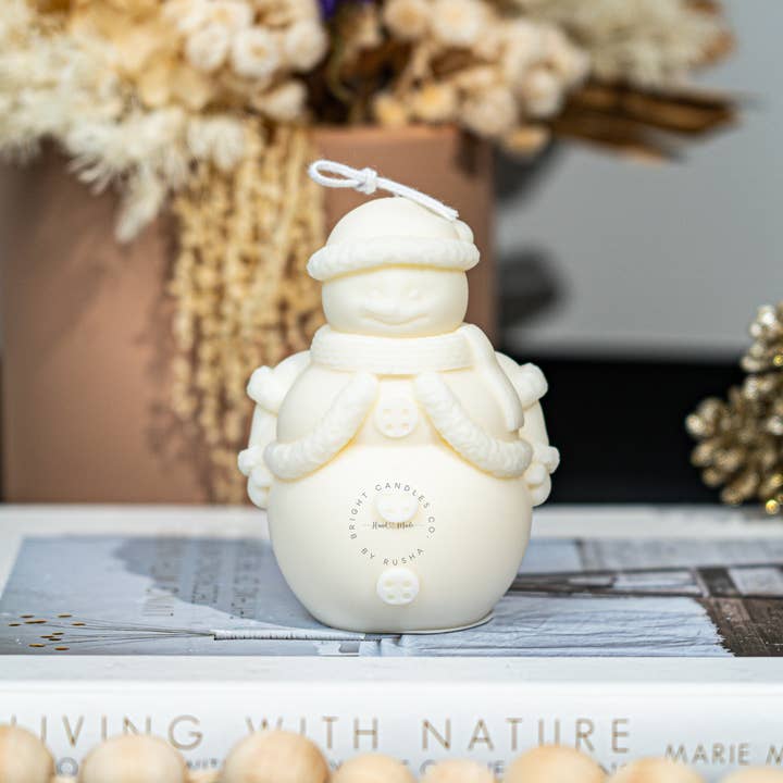 SNOW MAN | Christmas Candle and other Purchase Wholesale snow business. Free Returns & Net 60 Terms on Faire trending on Faire.