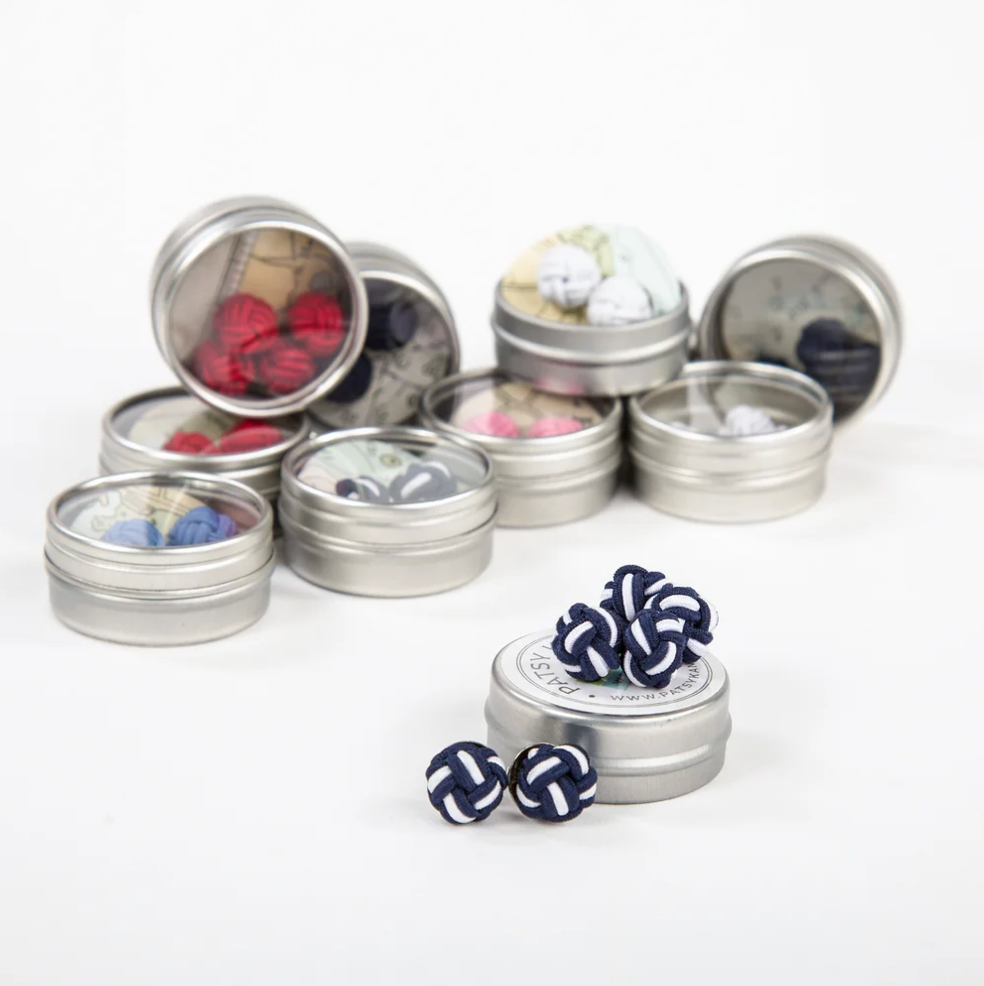 Patsy Kane | Nautical - Wholesale Stud/Post Earrings - Monkey Fist Earrings3