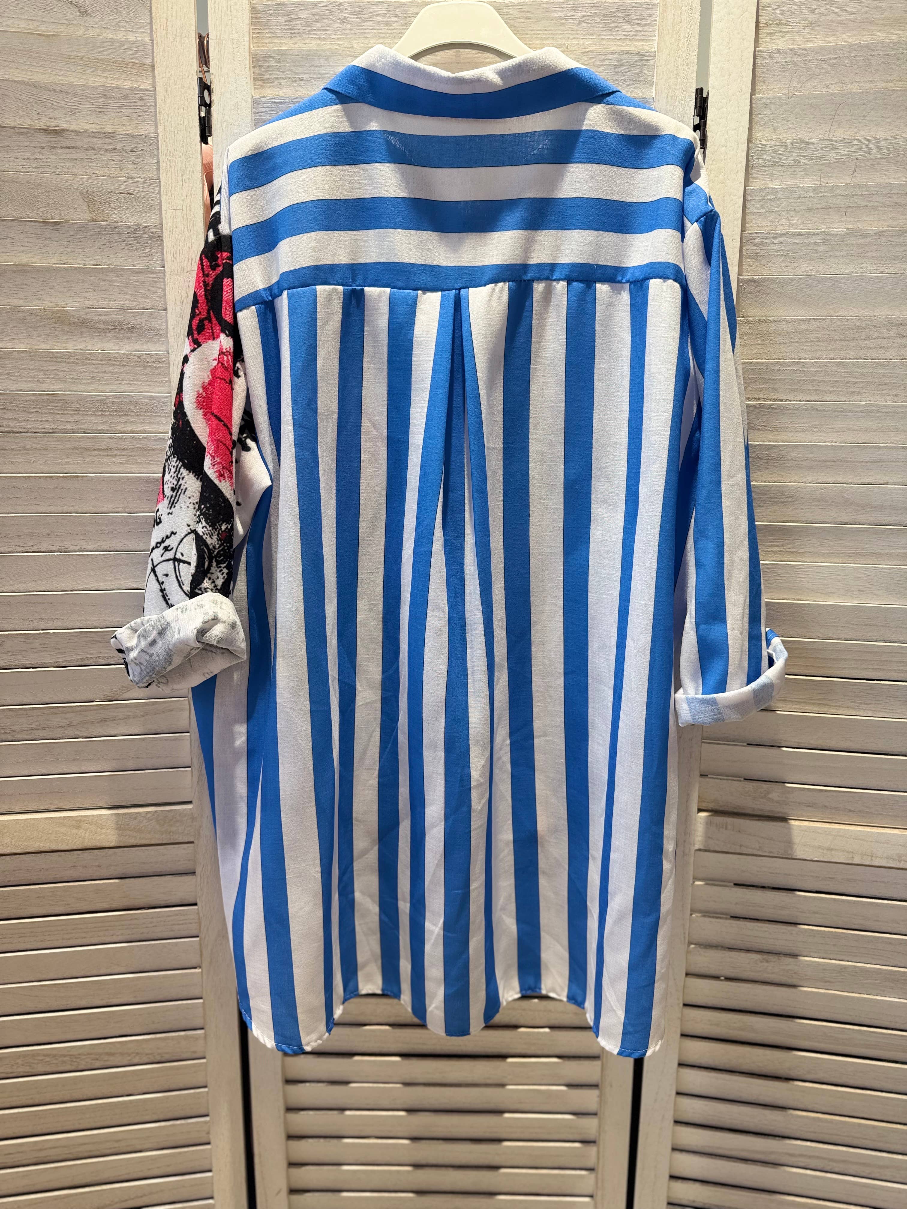 VICTORIA&ISAAC - Wholesale Button Down Shirt - Women's - Long-sleeve graphic shirt - M182-204